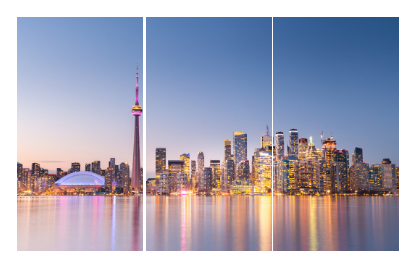 Split canvas prints - Package 7